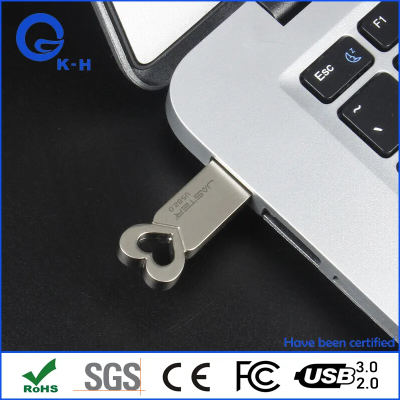 Super Mini Metal Key USB 2 Flash for Company Gift 16GB 32GB