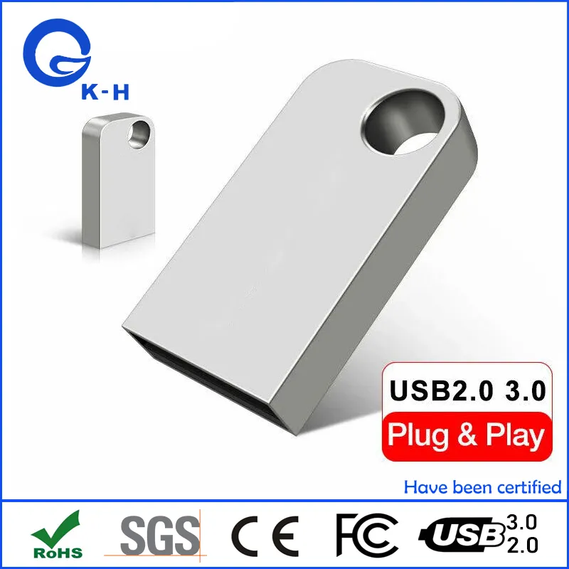 Super Mini Metal USB 3.0 Flash Memory Disk for 8GB 16GB 32GB