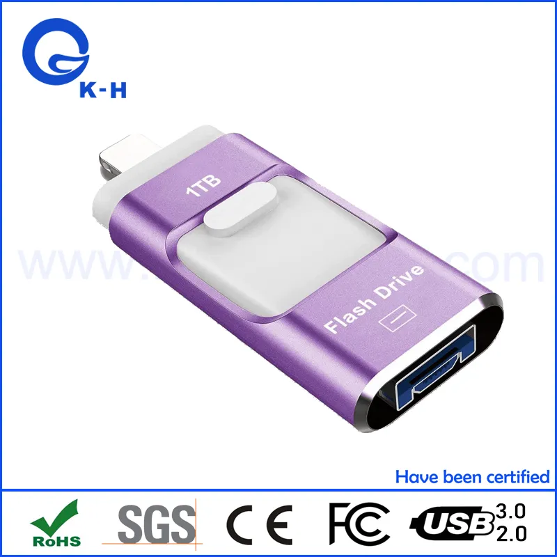 Type-C USB OTG Flash Memory Drive 3 in 1 for iPhone