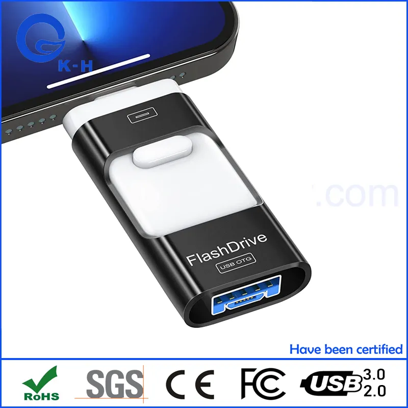 Type-C USB OTG Flash Memory Drive 3 in 1 for iPhone