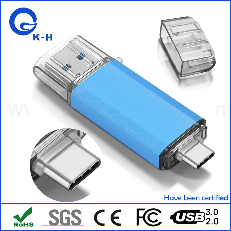 Type C USB 2.0 3.0 32GB Flash Memory Drive for Android Phone