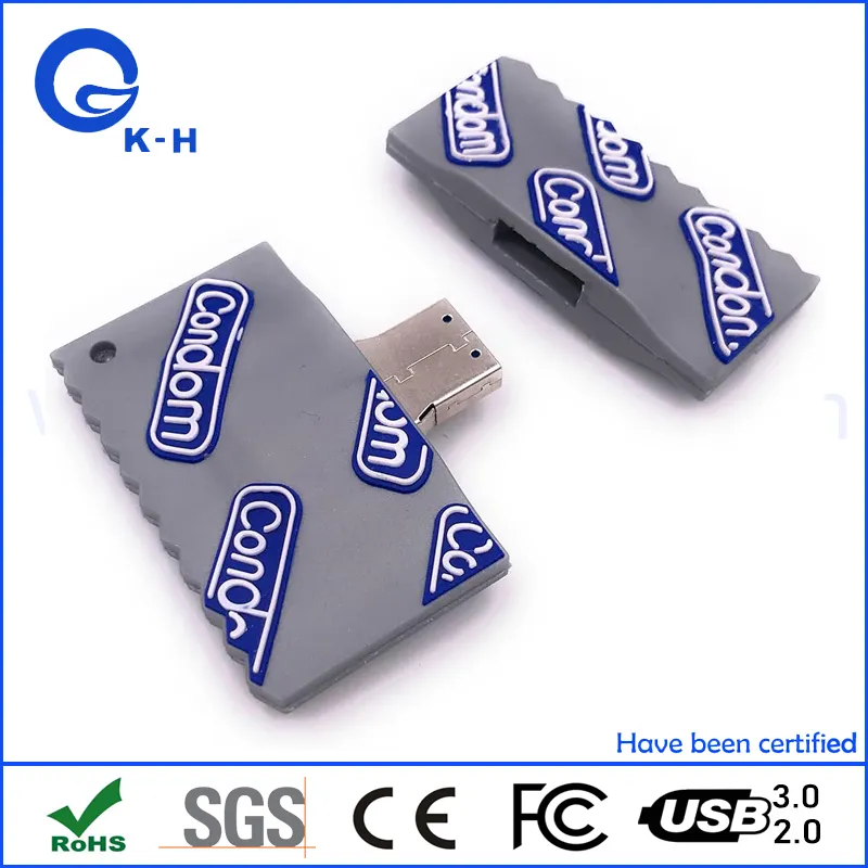 Wholesale USB Condom Instant Flash Memory for Data Storage