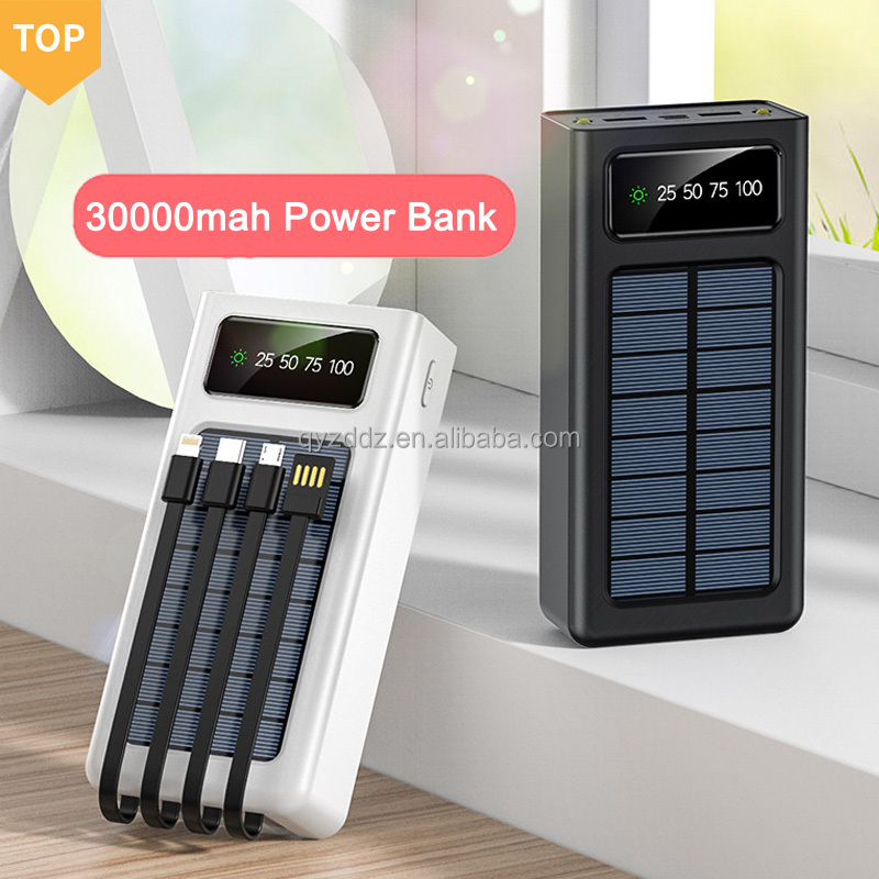 10000mAh 3 in 1 Durable Power Bank With 2 Charge Cable Mobile Power Bank AC Power Bank