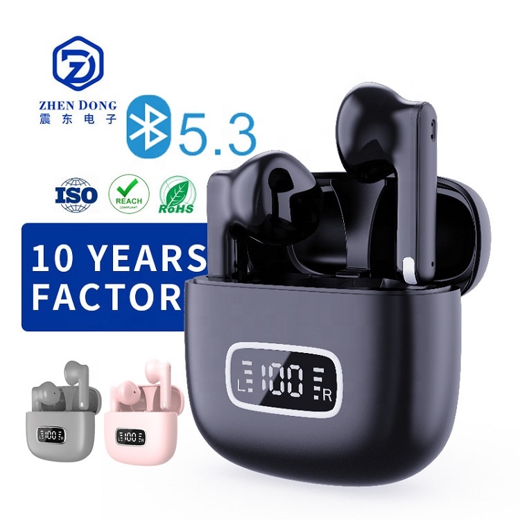 2024 TWS ENC LED Power Display True Wireless Transparent Headphones Earbuds HK3 Auriculares Mini Portable Air 31 Air31 Earphones