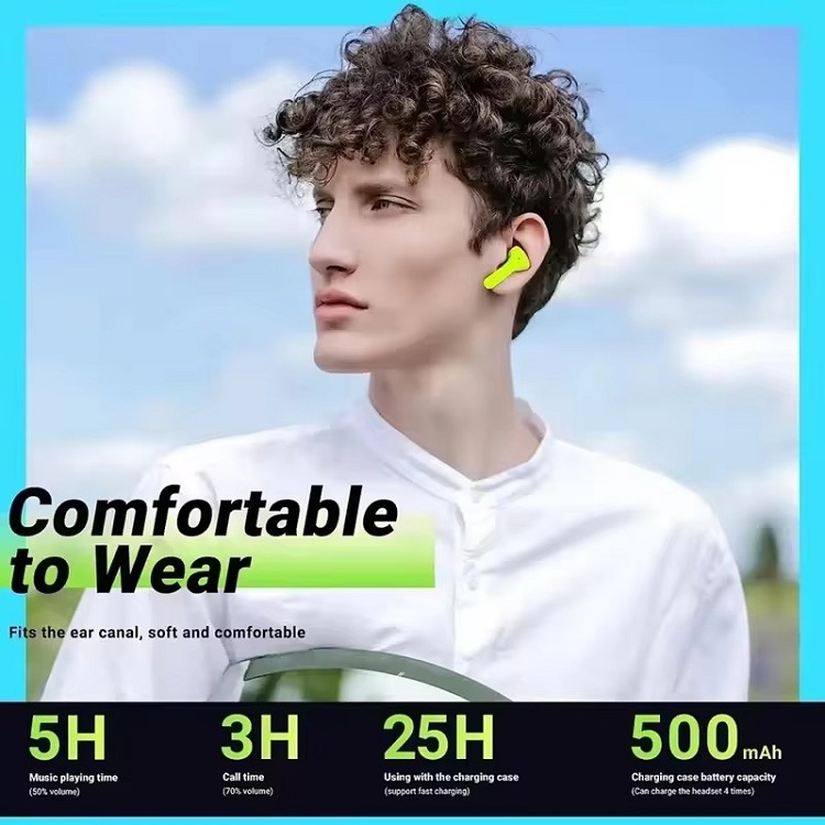 2024 TWS ENC LED Power Display True Wireless Transparent Headphones Earbuds HK3 Auriculares Mini Portable Air 31 Air31 Earphones