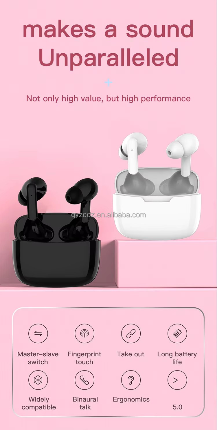 Auricular Audifonos Wireless Stereo Headset Tws Earbuds Bluetooth Earphones Ear buds ABS TYPE-C JL Sport Blue