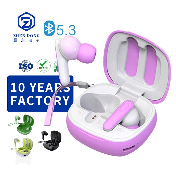 Auricular Audifonos Wireless Stereo Headset Tws Earbuds Bluetooth Earphones Ear buds ABS TYPE-C JL Sport Blue