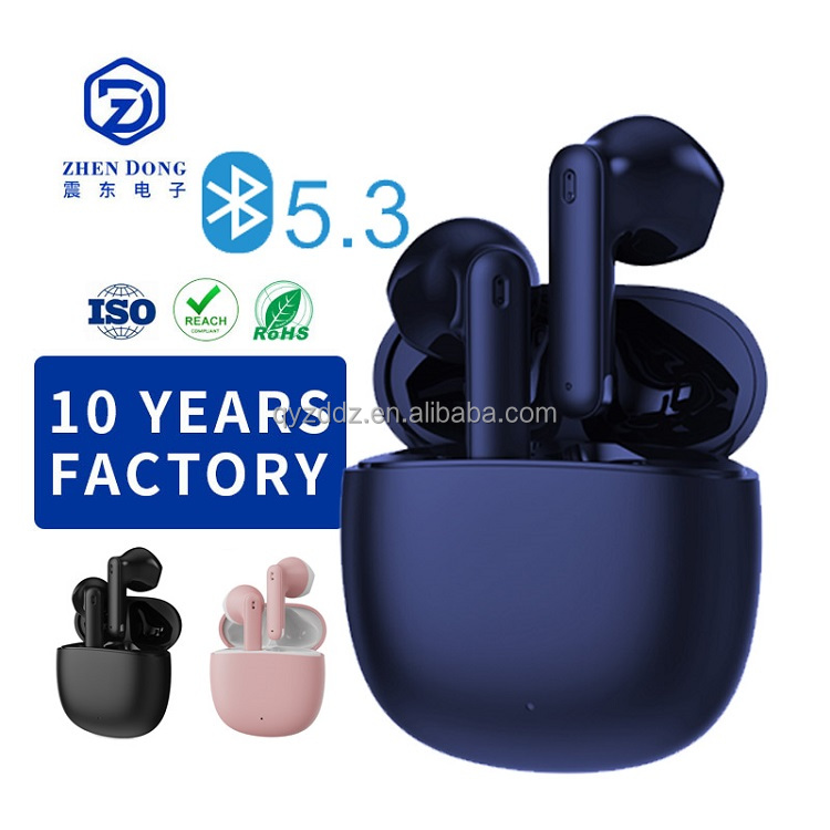 Auricular Audifonos Wireless Stereo Headset Tws Earbuds Bluetooth Earphones Ear buds ABS TYPE-C JL Sport Blue