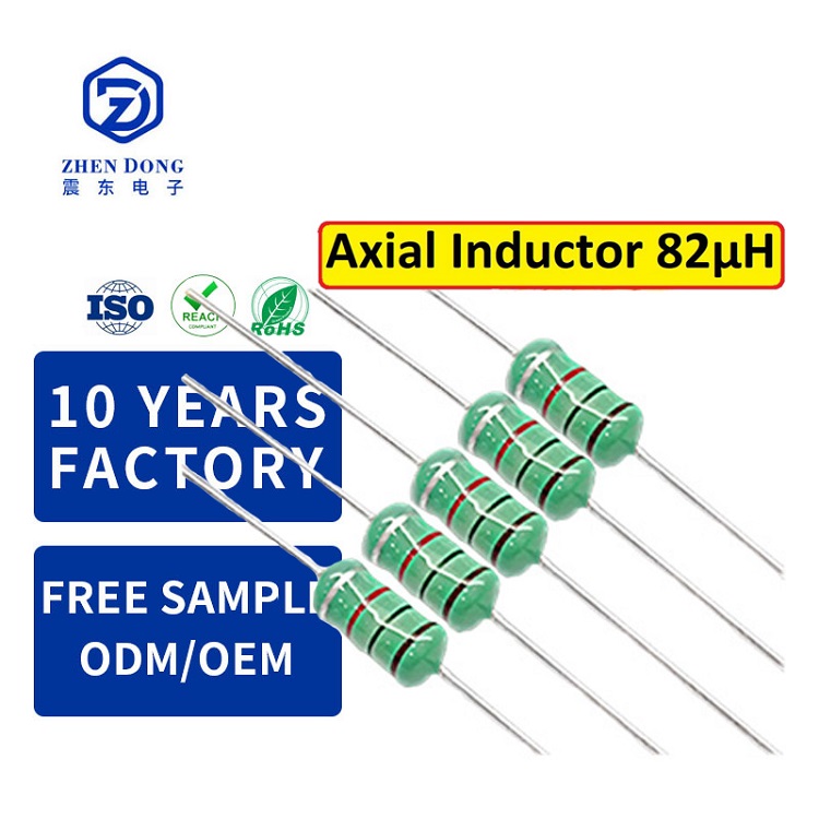 Cheap 1/4W Axial Lead Inductors 0307 22uh 100uh 1mh Colour-coded inductor Axial Inductor