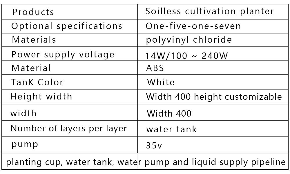 10 * 5nft vertical hydroponic tower system indoor garden vertical planting equipment cultivation tower