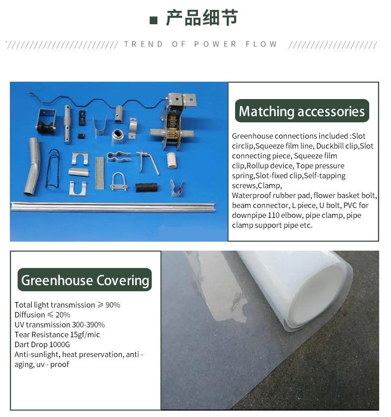 In Stock Turnkey Projects Agricultural Tomato Hydroponics invernadero Green House Greenhouse For Sale Factory to Consumer Hub