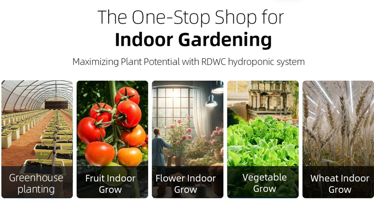 2014 New Container Farms Hydroponic Complete Kit Plant Growth Farm Hydroponic Nutrient Solution Dwc Dutch Bucket ODM Manufacturing Efficiency