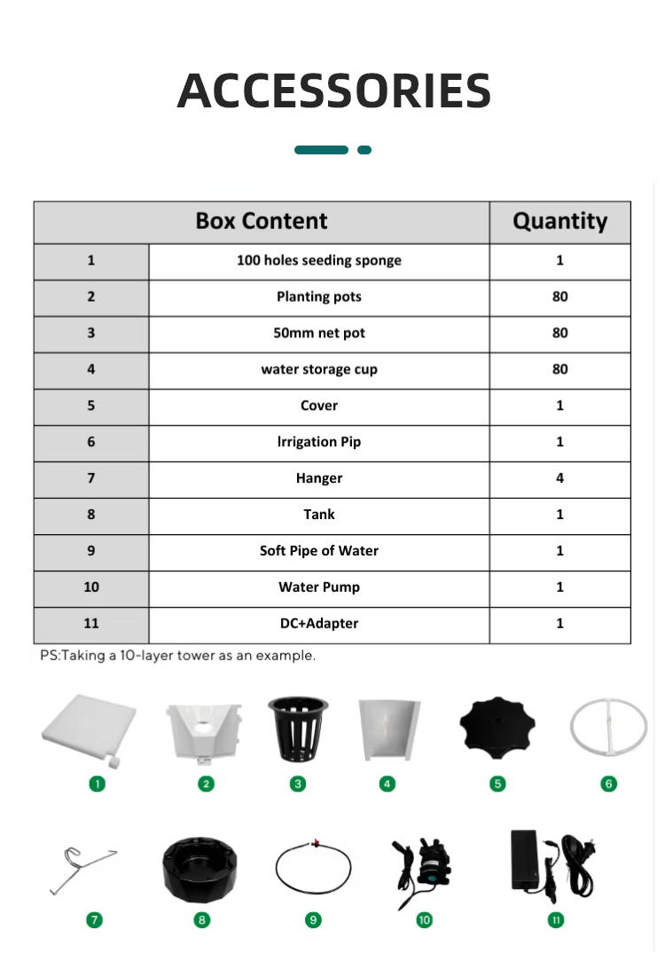 garden hydroponic tower systems With Light vertical growing tower farming hydroponic aeroponics plantation tower for sale Manufacturer and Supplier Excellence