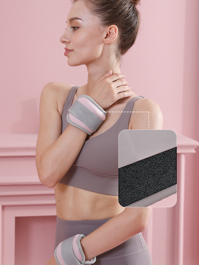 0.3kg, 0.5kg, 0.75kg, 1kg, 1.5kg, 2kg Adjustable Ankle Weights Set Wrist Weight Sandbag Factory Direct
