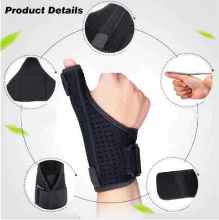 2022 new Medical Wrist Thumb Hand Support Protector Steel Splint Stabiliser Arthritis Carpal Tunnel Wrist Finger Brace Guard Wholesale Factory Bulk Orders