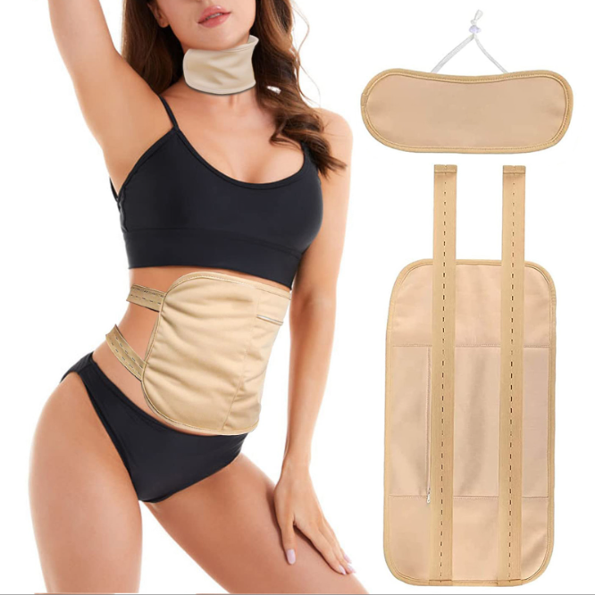 2Pcs Castor Oil Pack Wrap Reusable Castor Oil Packs for Liver Detox Waist and Neck Wrap for Thyroid Manufacturing Solutions Chain