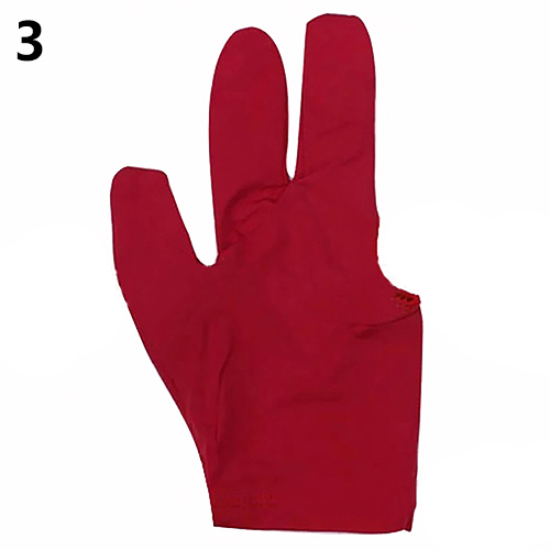 Absorbent Billiard Gloves Billiard Cue Glove Sport Pool Accessory Three Fingers Left Right Hand Billiard Cue Glove China Wholesale Factory Outlet