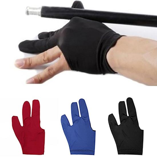 Absorbent Billiard Gloves Billiard Cue Glove Sport Pool Accessory Three Fingers Left Right Hand Billiard Cue Glove China Wholesale Factory Outlet