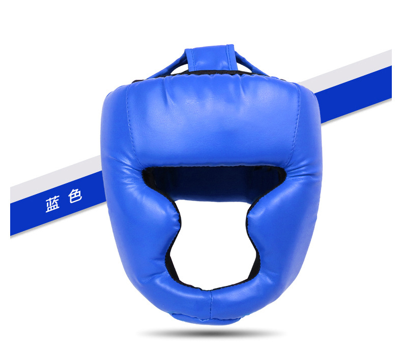 Adjustable Adult Children PU Boxing Safety Equipment Head Guard Helmet Supplier Wholesale