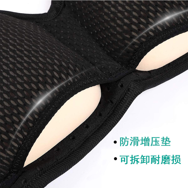 Adjustable Adult Hernia Belt Men Inguinal Groin Support Inflatable Hernia Bag with 2 Removable Compression Pads Pain Relief OEM Wholesale