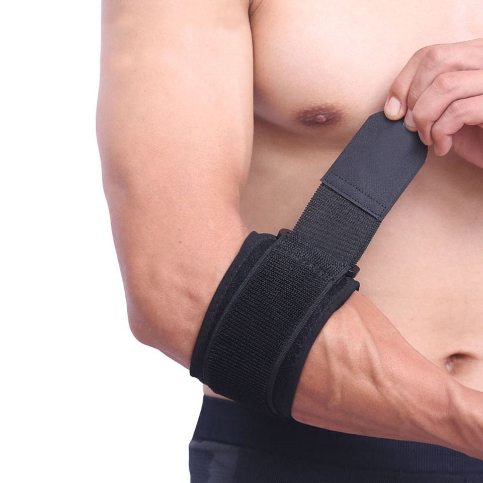 Adjustable Arm Brace Support Elbow Band Wrap Bandage Strap Joint Pain Relief Elbow Protector with EVA pad for tennis golf Factory Authorized Wholesale Sourcing
