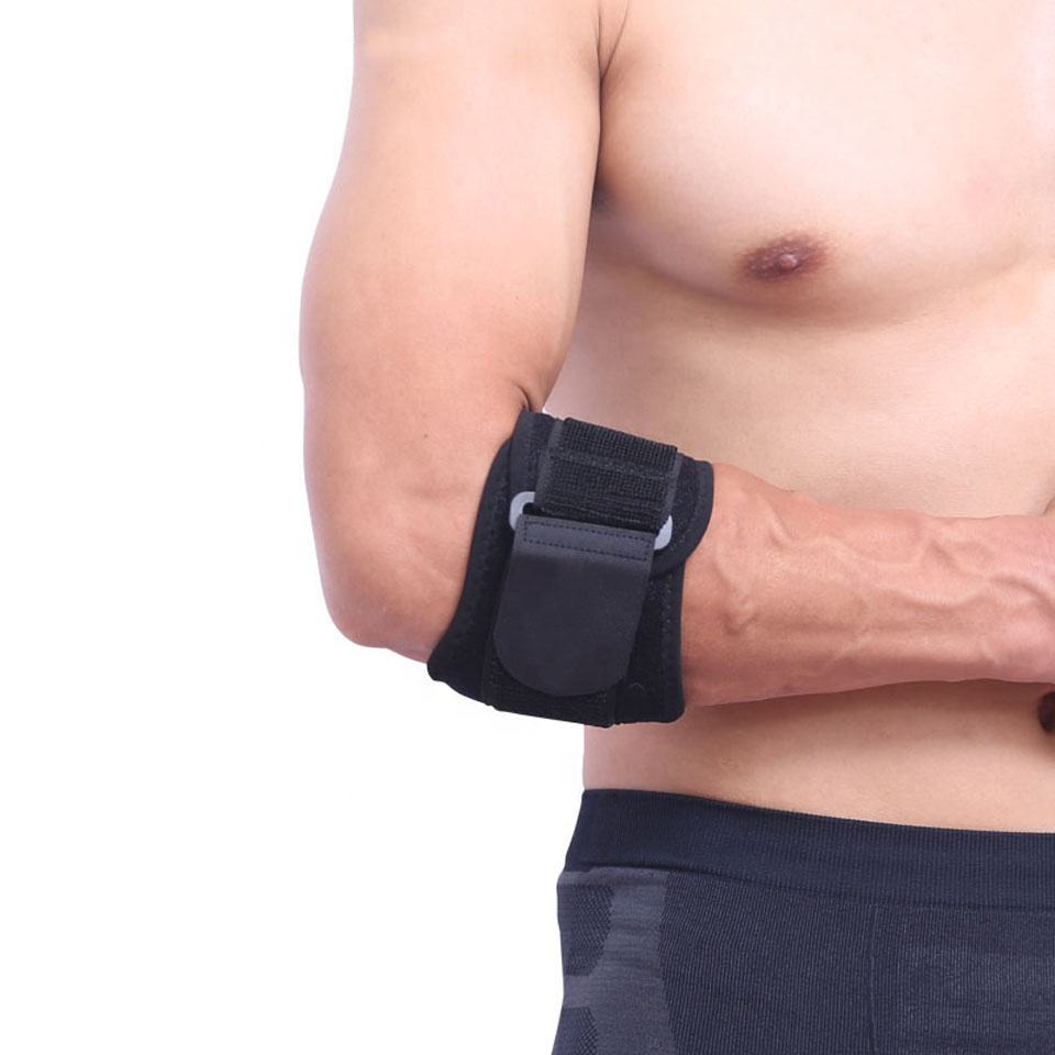 Adjustable Arm Brace Support Elbow Band Wrap Bandage Strap Joint Pain Relief Elbow Protector with EVA pad for tennis golf Factory Authorized Wholesale Sourcing