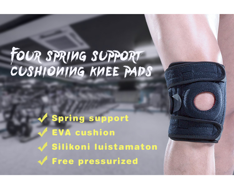 Adjustable Compression Knee Support Brace Strap Knee Pad Support for Basketball and Volleyball Industrial Exporter Operations