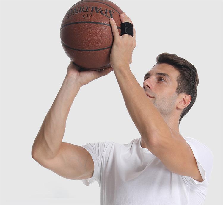 Adjustable Elastic Finger Splint Support Thumb Brace Protector Basketball Volleyball Finger Sleeves High-Quality Wholesale