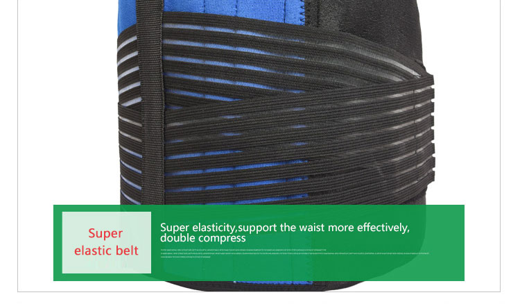 Adjustable Elstiac Waist Support Belt Neoprene Faja Lumbar Back Sweat Belt Fitness Belt Waist Trainer Production Facility Export