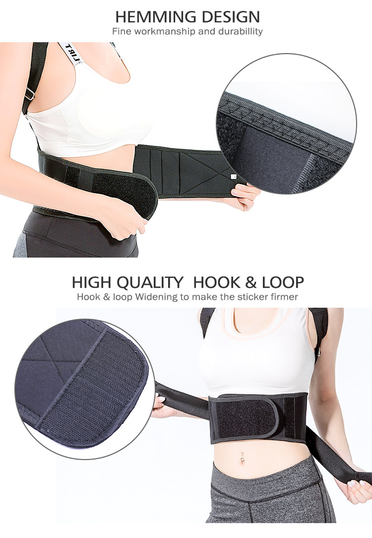 Adjustable Magnet Posture Corrector Back Corset Belt Straightener Shoulder Corrector Posture Braces Wholesale Manufacturer