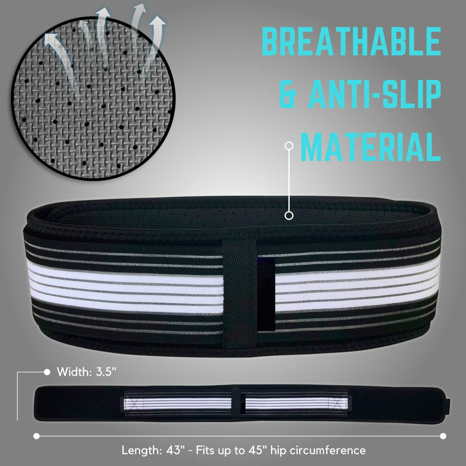 Adjustable Men Women Sacroiliac SI Joint Hip Pain Relief Band Waist Support Lower Back Brace Sciatic Pelvic Sacral Belt Custom Manufacturing Network