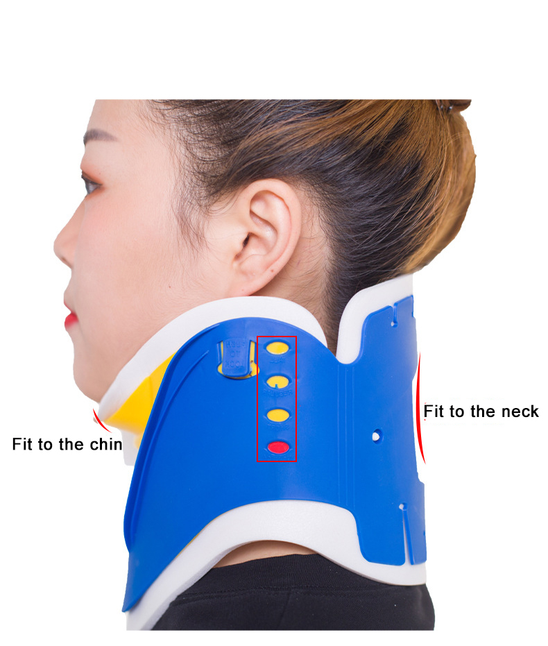 Adjustable  Neck Brace Cervical Traction Collar Cervical stiff neck support for adult kids Export Wholesale Distributor