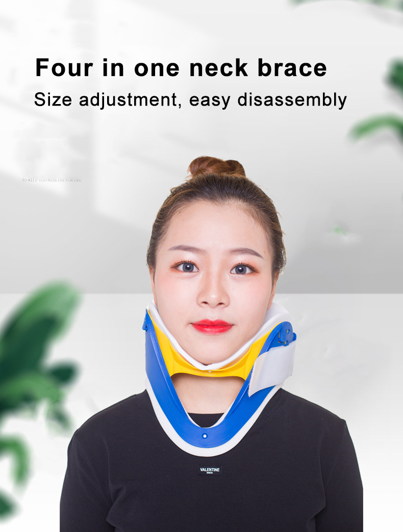 Adjustable  Neck Brace Cervical Traction Collar Cervical stiff neck support for adult kids Export Wholesale Distributor