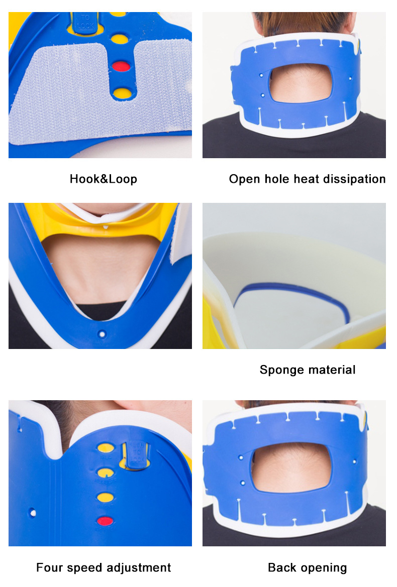 Adjustable  Neck Brace Cervical Traction Collar Cervical stiff neck support for adult kids Export Wholesale Distributor