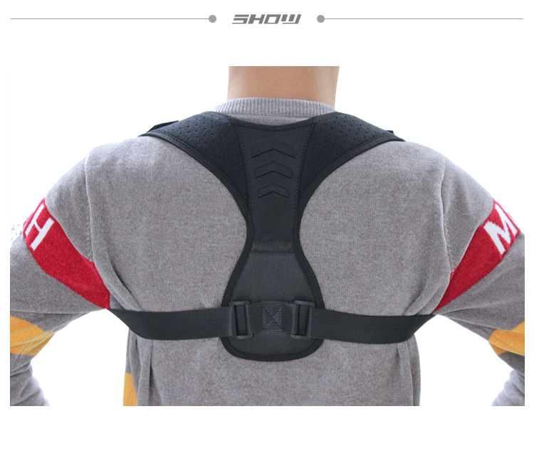 Adjustable Posture Corrector Shoulder Lumbar Brace Support Corset Back Belt for Men and Women China Manufacturing