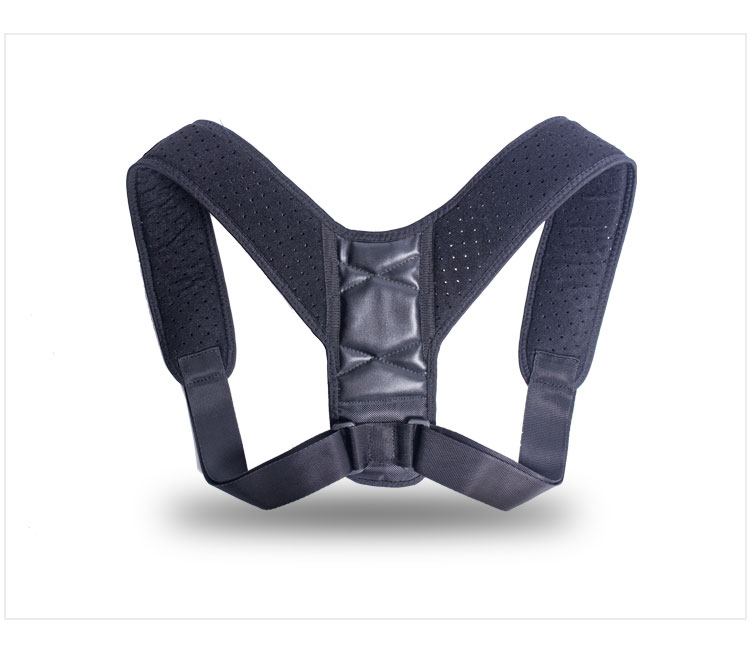 Adjustable Shoulder Breathable Spine Support Comfortable Upper Back Brace Posture Corrector for Men and Women Overseas Manufacturing