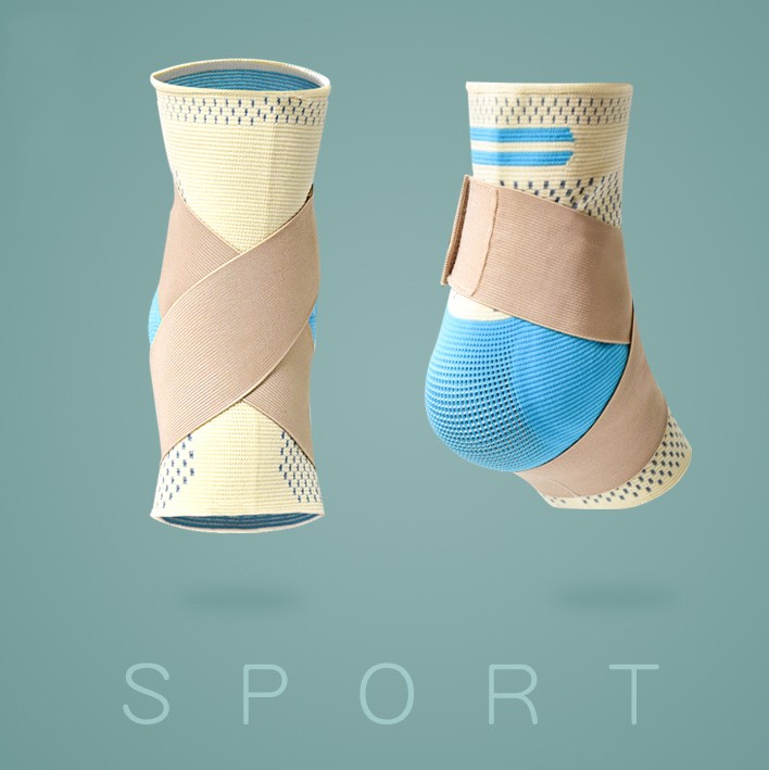 Adjustable Sports Basketball Neoprene Ankle Support Wrap Ankle Brace Compression Sleeve with silicone pad Custom Manufacturing Custom Solutions