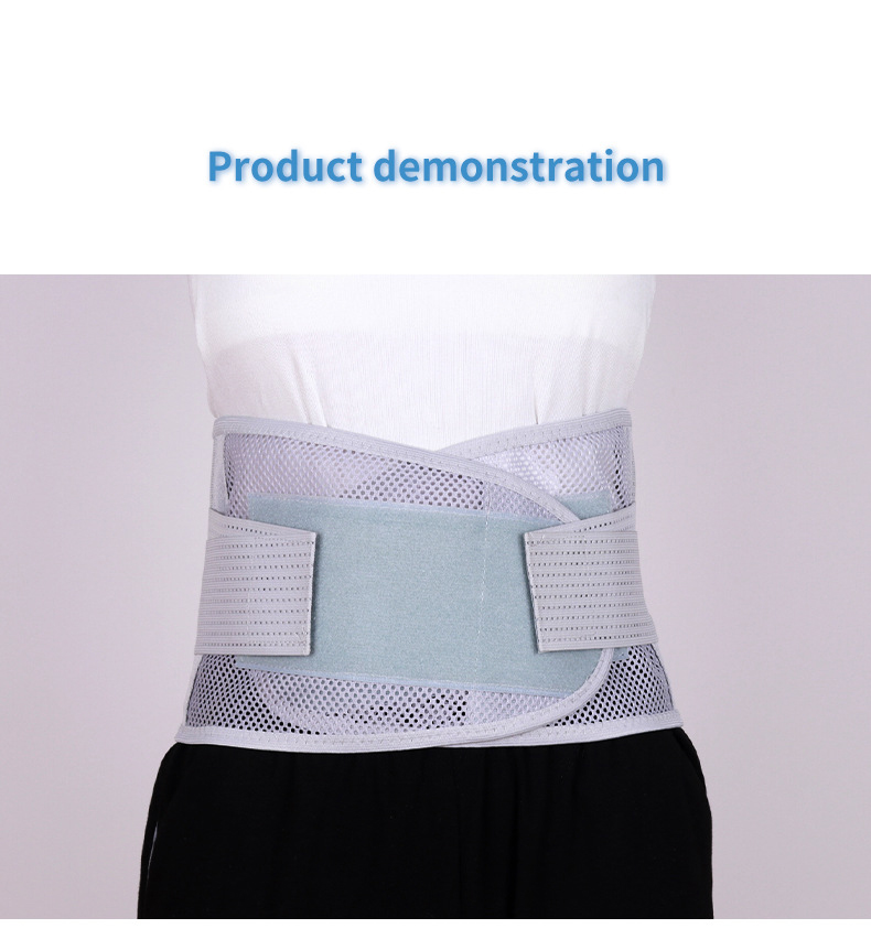Adjustable Waist Trainer Belt Men Women Lower Back Brace Spine Support Waist Belt Orthopedic Breathable Lumbar Corset Factory Pricing Supply