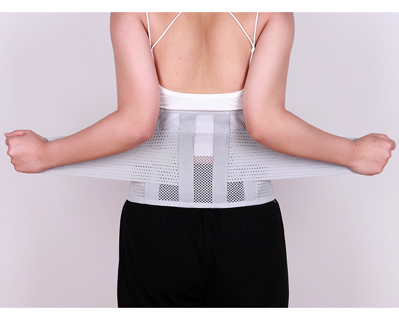 Adjustable Waist Trainer Belt Men Women Lower Back Brace Spine Support Waist Belt Orthopedic Breathable Lumbar Corset Factory Pricing Supply