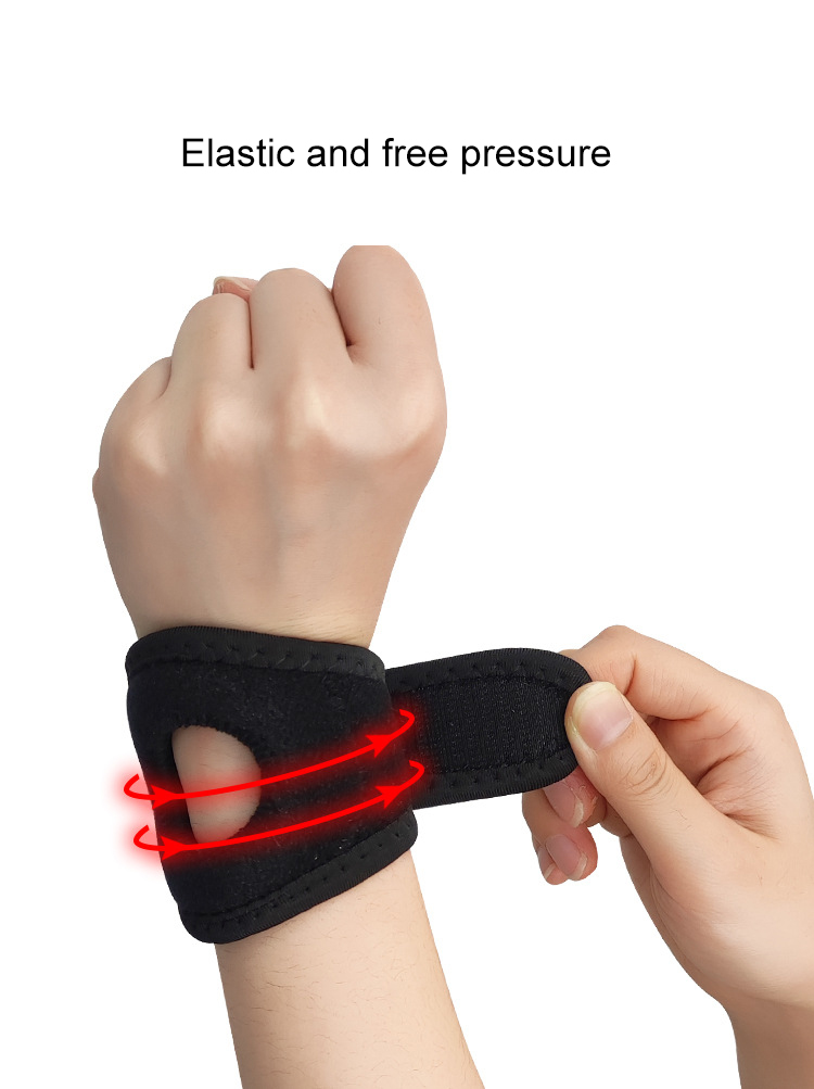 Adjustable Wrist Brace Guard TFCC Carpal Tunnel Wrist Wraps silicone shock-absorbing strap Sports Wrist Band Manufacturing & Supply Trade