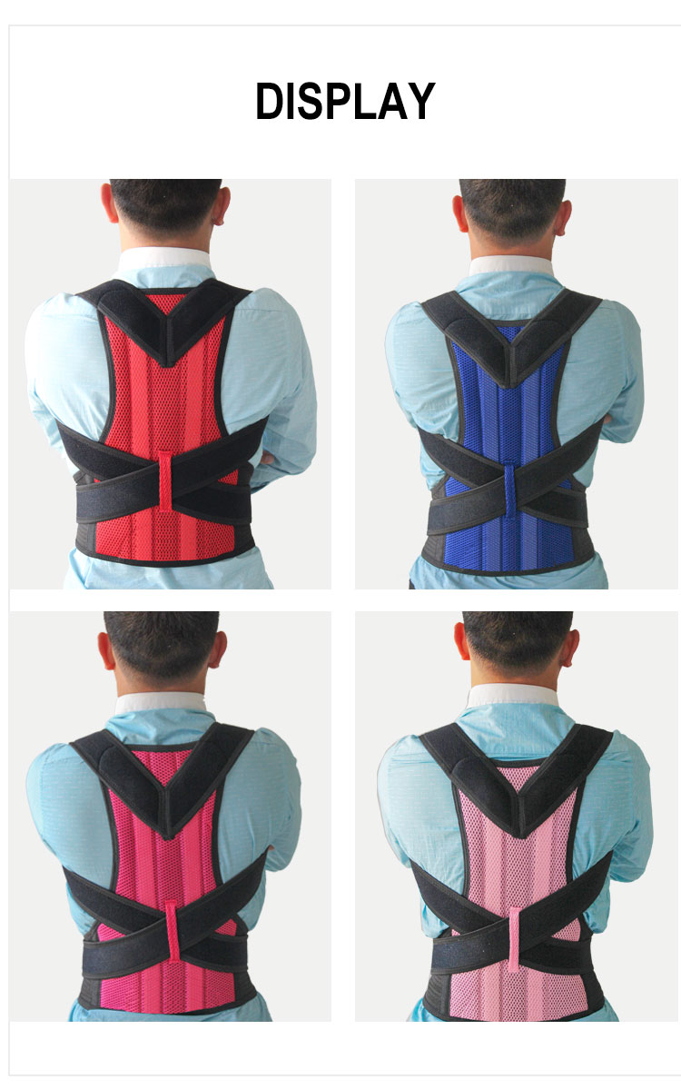 Adjustable lumbar back braces Corrector Support Belt Shoulder Lumbar for Men Women Professional Back Support Quality Manufacturing