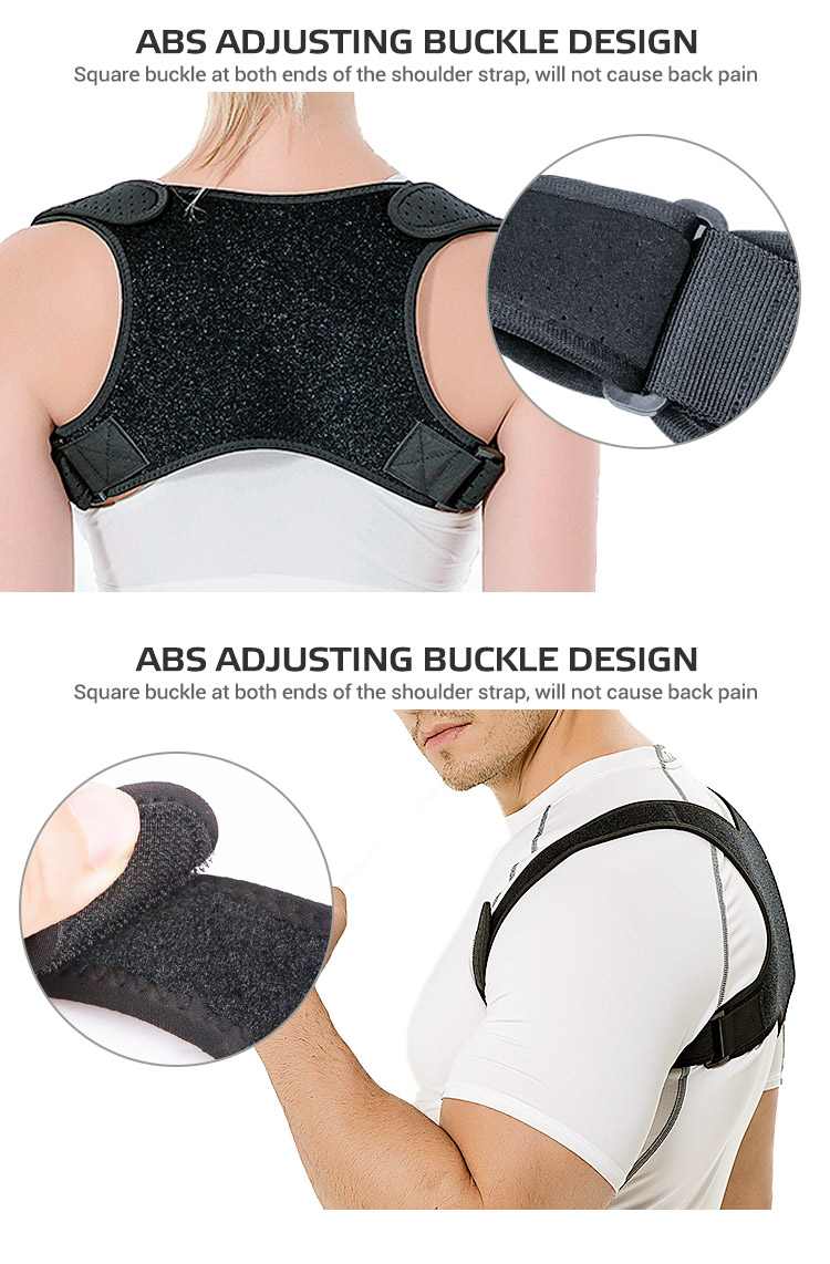 Adjustable posture shoulder corrector clavicle support breathable shoulder blade correction strap Manufacturing and Export Efficiency