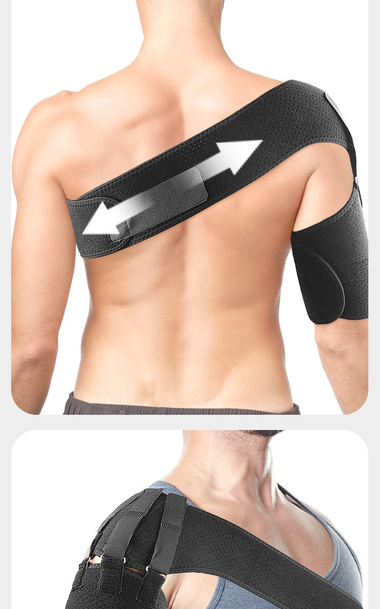 Adjustable shoulder strap Sports guard protects the shoulder brace with fixed shoulder strap Industrial Exporter Factory