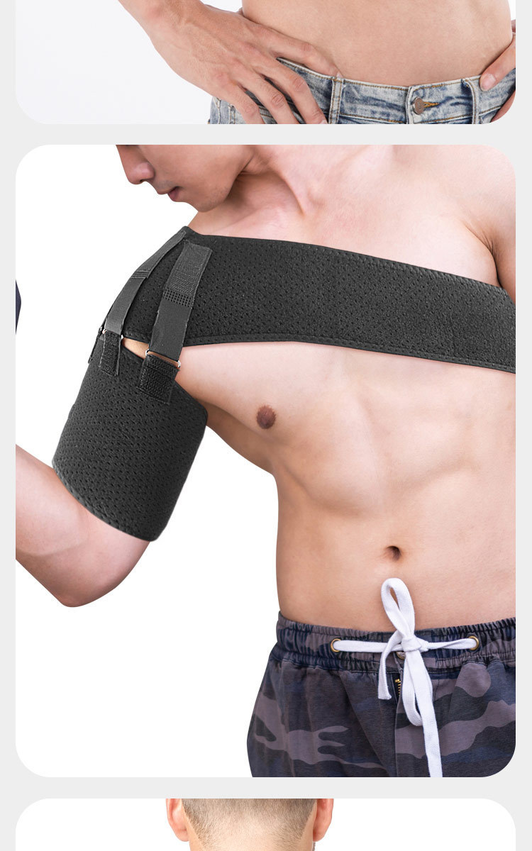 Adjustable shoulder strap Sports guard protects the shoulder brace with fixed shoulder strap Industrial Exporter Factory