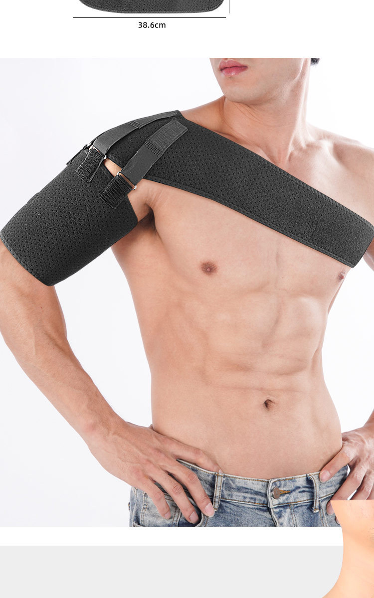 Adjustable shoulder strap Sports guard protects the shoulder brace with fixed shoulder strap Industrial Exporter Factory