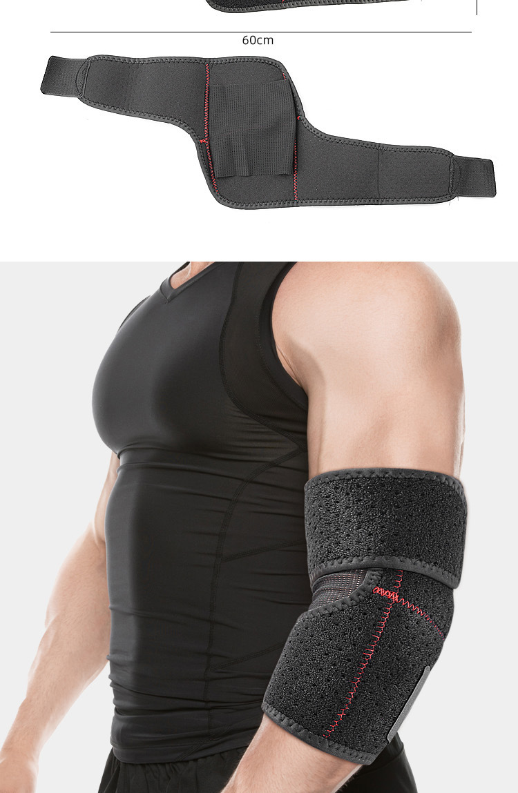 Adjustable stretch wrap fitness support Collision guard Sports pressure elbow guard Global Wholesale Market Operations
