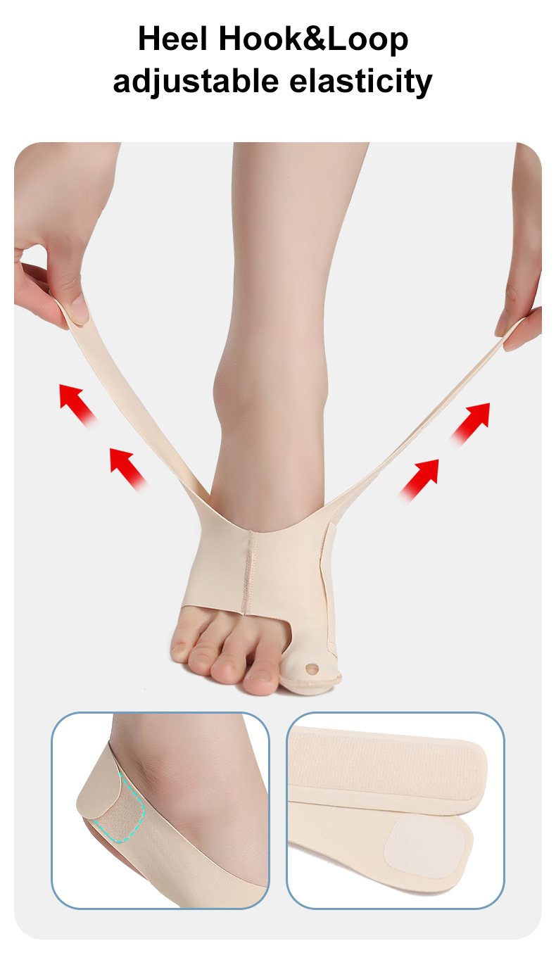 Adjustable toe thumb valgus corrector can wear shoes Bigfoot bone toe separation correction foot comfortable ankle brace Custom Manufacturing