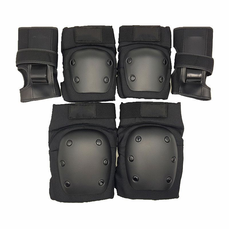 Adult Skating Protective Gear Sets Knee Elbow Pads Cycling Ice Skating Roller Wrist Knee Protector 6pcs/set Rapid Production Solutions Processing