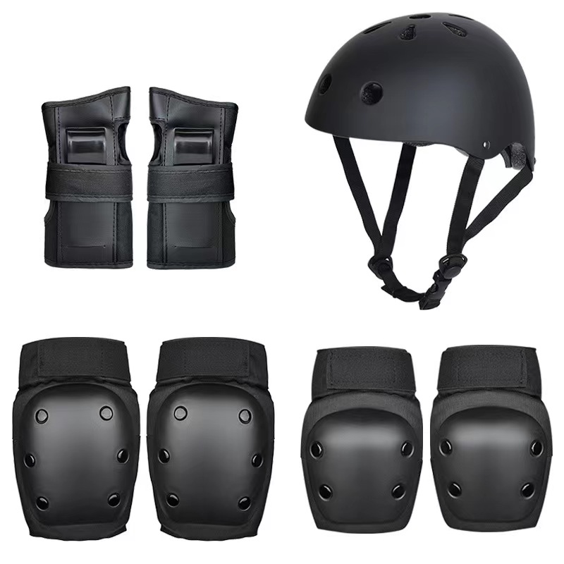 Adult Skating Protective Gear Sets Knee Elbow Pads Cycling Ice Skating Roller Wrist Knee Protector Product Manufacturing