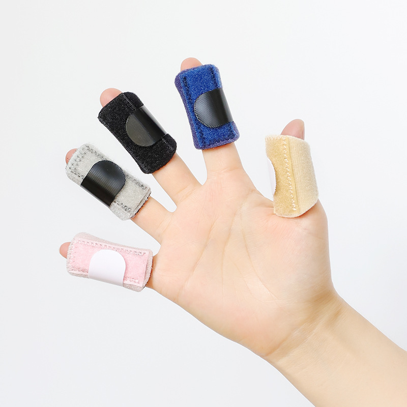 Aluminum strip fixed finger cover for adults and children Removable Velcro sports cover ODM Manufacturing